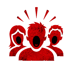 Thousands of screaming guests